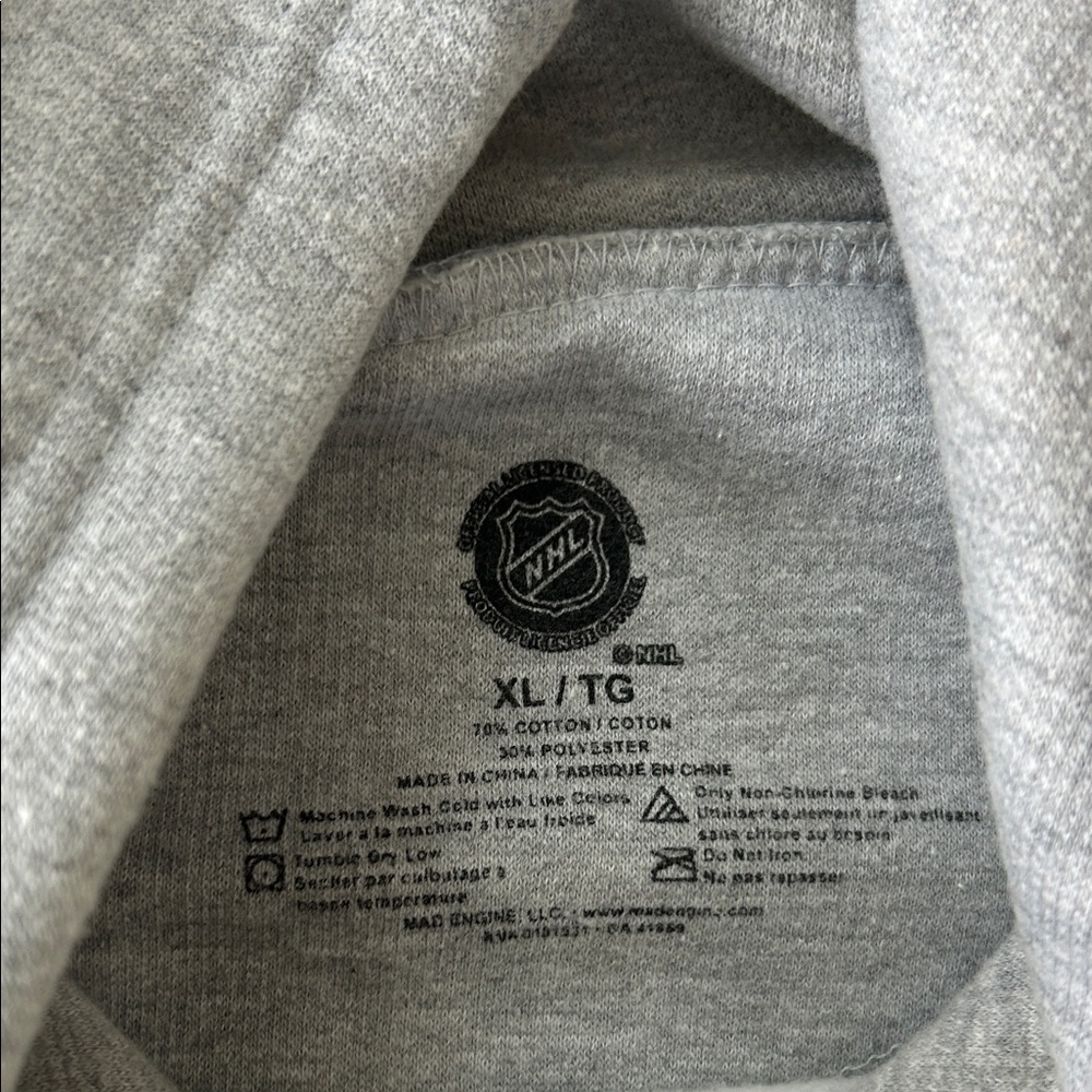 Toronto Maple Leafs light Gray Hoodie XL unisex - Picture 2 of 7